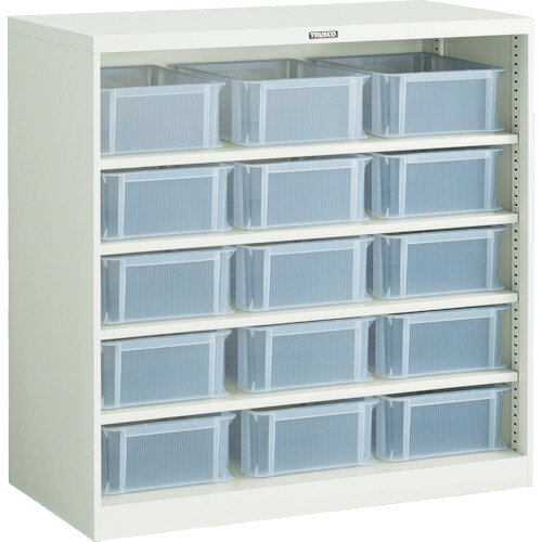 【送料別途】【直送品】TRUSCO パーツケース バンラックケースCF型 TSK-910TMX15個付 304CF-SK15TM