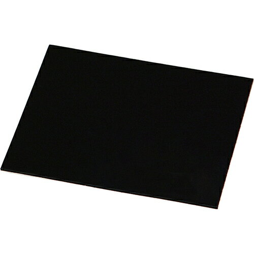 光 天然ゴム板(粘着付)黒 1×100×100mm KGR-1103T