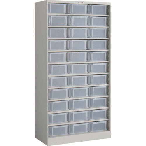 【送料別途】【直送品】TRUSCO パーツケース バンラックケースCF型 TSK-910TMX33個付 610CF-SK33TM