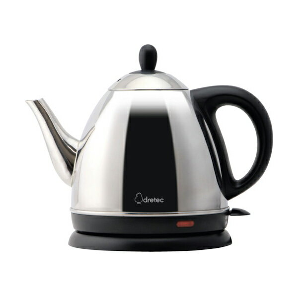 ステンレスケトル ケララ 0.8L シルバー シルバー dretec ドリテック PO-157SV