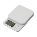 デジタルスケール トルテ 2kg ホワイト dretec ドリテック KS-732WT