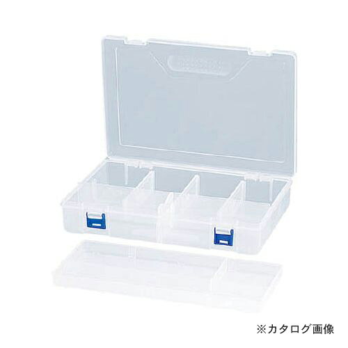 【メーカー】 ●(株)リングスター 【特長】 ●収納性、利便性、使いやすさを考えた小物収納ケース。 ●持ち易いボディ型ハンドル。 ●蝶番、バックルはオール別部品を使用。耐久性抜群！ ●仕切板ロック機能付で小物類が混ざらない。 【仕様】 ●仕切：9仕切 ●カラー：クリア ●サイズ(L)X(W)X(H)：300X200X62mm 【関連商品】 リングスター RING STAR フリーボックス RSドリームボックス RST-360 リングスター RING STAR スーパークラブパーツ 6仕切(中皿付) RT-170 リングスター RING STAR スーパークラブパーツ 8仕切(中皿付) RT-240 リングスター RING STAR スーパーピッチディープ SP-3400DD リングスター RING STAR スーパーピッチディープ 工具箱 SP-3400F リングスター RING STAR ミスターパーツケース ボっクス大8個 SP-4000 リングスター RING STAR ミスターパーツケース ボックス中16個 SP-4010 リングスター RING STAR ミスターパーツケース ボックス小32個 SP-4020 リングスター RING STAR ミスターパーツケース ボックス大3・中6・小8個 SP-4030 リングスター RING STAR スーパーボックス(中皿付)ブルー SR-385B