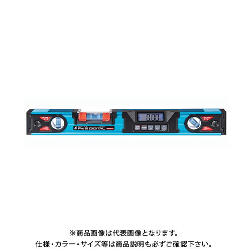 シンワ測定 ブルーレベル Pro 2 デジタル450mm 防塵防水 75314