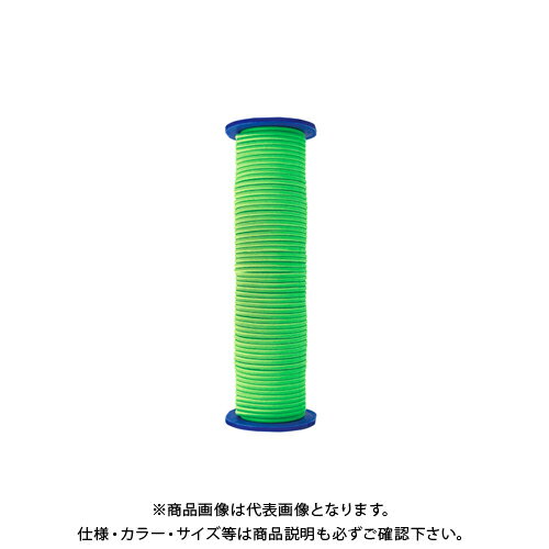 【メーカー】 ●シンワ測定(株) 【特長】 ●視認性の高い蛍光色なので目立ちます。 ●太さ3mmで切れにくくなっています。 ●丈夫なゴム製です。 【仕様】 ●品番：79032 ●色：蛍光グリーン ●太さ：3mm ●本体サイズ：φ58×180mm ●質量：290mm ●材質： 被覆：ポリエチレン樹脂 芯：ゴム 【関連商品】 シンワ測定 ゴム水糸 リール巻 3mm 30m 蛍光オレンジ 79031 &nbsp; &nbsp; &nbsp; &nbsp;