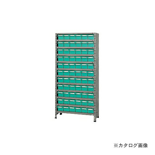 【送料別途】【直送品】サカエ SAKAE 物品棚LEK型樹脂ボックス LEK1112-60T
