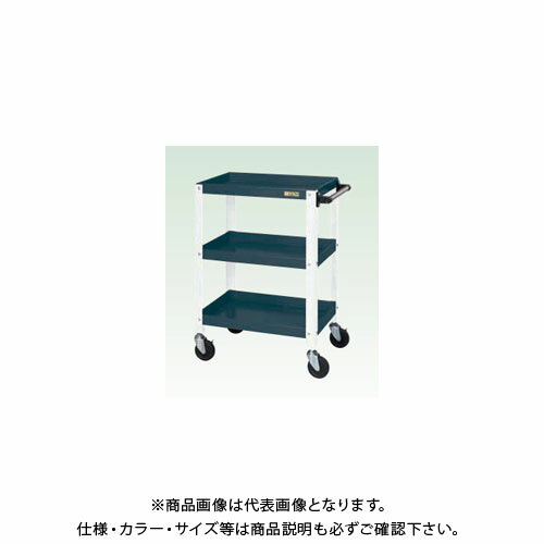 【送料別途】【直送品】サカエ ニューCSスペシャルワゴン(ツートン・ゴム車) CSSA-758DW