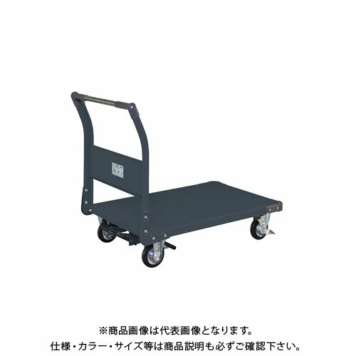 【送料別途】【直送品】サカエ 特製四輪車(フットブレーキ付) TAN-55BRD