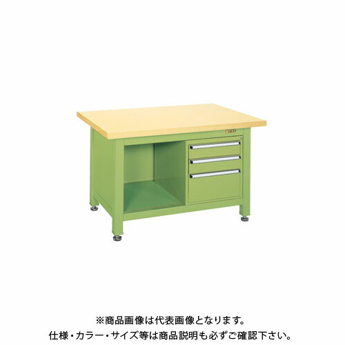 【送料別途】【直送品】サカエ 超重量作業台Wタイプ WG-2F3B