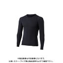 緑十字 BTパワーストレッチEVO 長袖クルーネックシャツ ブラック 375685(4)