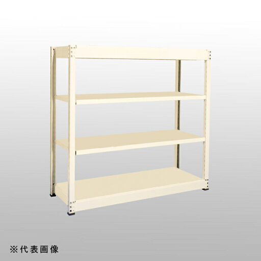 【送料別途】【直送品】中量ラックGSN型 (300kg/単体タイプ) 高さ1500×間口1550×奥行452mm 天地4段 アイボリー 扶桑金属 GSN-C1515B4D 【送料別途】【直送品】中量ラックGSN型 (300kg/単体タイプ) 高さ1500×間口1550×奥行452mm 天地4段 アイボリー 扶桑金属 GSN-C1515B4D