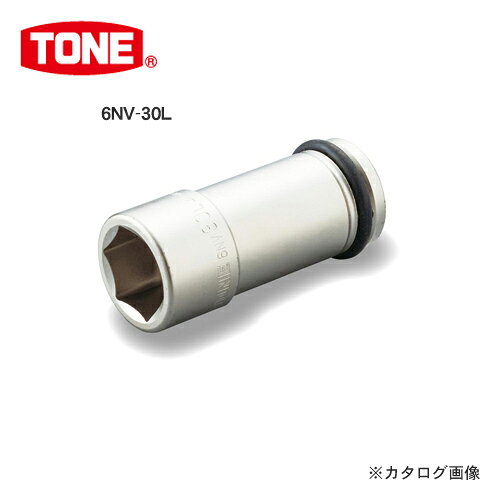 TONE トネ 19.0mm(3/4”) インパクト用ロングソケット 32mm 6NV-32L