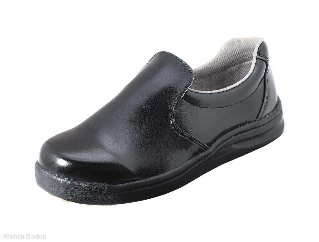 ノサックス　厨房靴　グリップキング　黒　GKW-B　22.5cm[ 厨房用 靴 調理場作業 スニーカー シューズ 調理 厨房 : ]