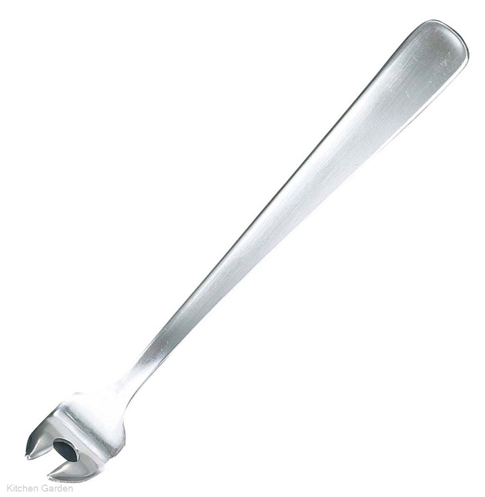 焼き鳥フォーク　L型カーブ[ 焼き鳥用フォーク 焼鳥用フォーク 焼き鳥串取りフォーク やきとり 焼き鳥 焼鳥 フォーク : ]のサムネイル