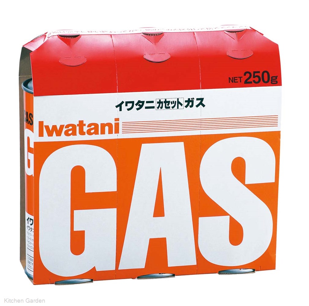 イワタニ　カセットガス（3本組）CB-250-OR[ 卓上カセットコンロ ガスコンロ : ]のサムネイル