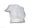 頭巾帽子　ショートタイプ　9-1016　白　L[ 調理帽子 調理帽 帽子 ヘアキャップ 調理 キャップ 衛生 : Lサイズ ]