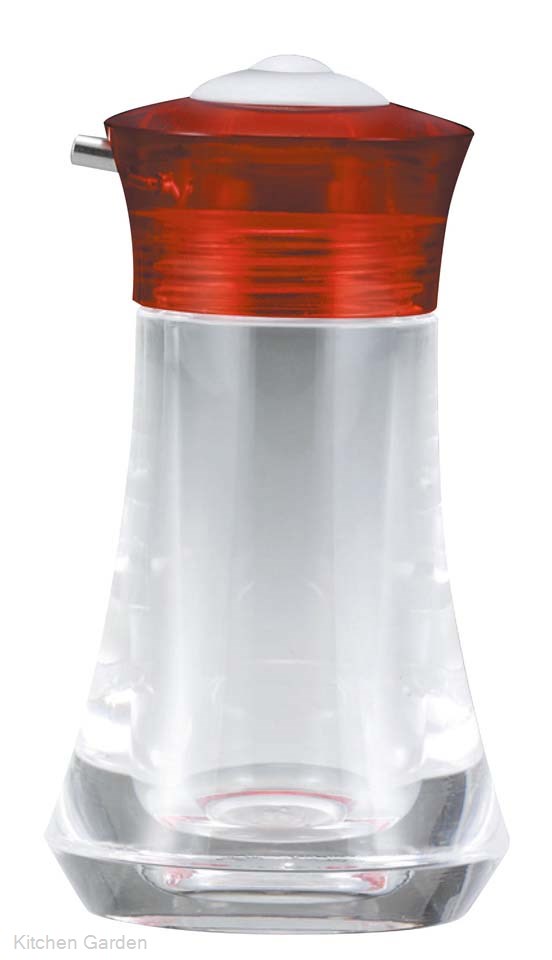 しょう油差し　プッシュワン　PU-1　レッド　40mL　.[ 醤油差し しょうゆさし しょうゆ差し 醤油さし : ] 〜 店舗用 業務用 厨房用品 キッチンガーデン 〜