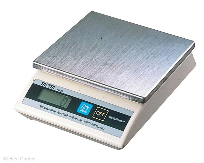 タニタ　卓上スケール　5kg　KD-200　デジタル式[ はかり 計量器 デジタル 計量スケール 計量 計測 スケール 卓上 : ].【 タニタ 】