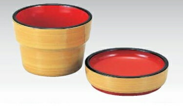 段付ロクロ目 千代ロ 白木 内朱 薬味皿 [つゆ入れ別売]　〜和のおもてなし〜 蕎麦 そば 麺鉢 白木 木製 食器 千代ロ つゆ椀 つゆ つゆ入れ つゆ入 麺 椀 お椀 おわん おちょこ 木 おしゃれ 業務用 猪口 薬味 和食器 器 料理 和食 懐石 食膳 和風 ].【 福井クラフト 】