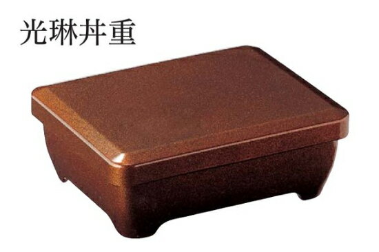 光琳丼重 梨子地内朱 蓋親セット　�