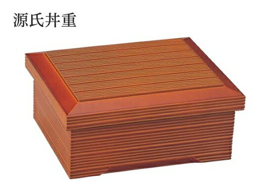 源氏丼重 春慶 ～和のおもてなし～ 鰻 うなぎ ウナギ 丼 丼重 重箱 箱 器うな重 容器 食器 天ぷら 天婦羅 かつ重 カツ重 親子 和食器 蓋付 角型 料理 和風 器 和食 丼鉢 どんぶり かわいい おしゃれ 業務用 懐石 食膳 ].【 福井クラフト 】