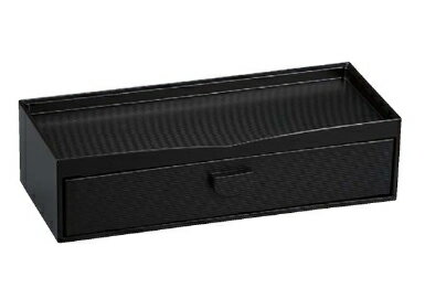 奥広カスター＆千筋 箸箱 黒　〜和のおもてなし〜 箸入れ 箸 カスター テーブル 箸箱 業務用 お箸 料理..