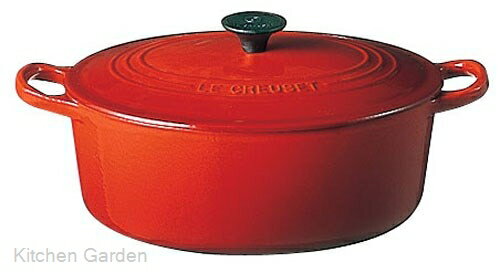 ルクルーゼ ココットオーバル LE CREUSET( ル クルーゼ )　ココット・オーバル2502　25cm　チェリーレッド[ オーブン 調理食器 オーブンウェア ココット 楕円 食器 : IH対応 IH ]