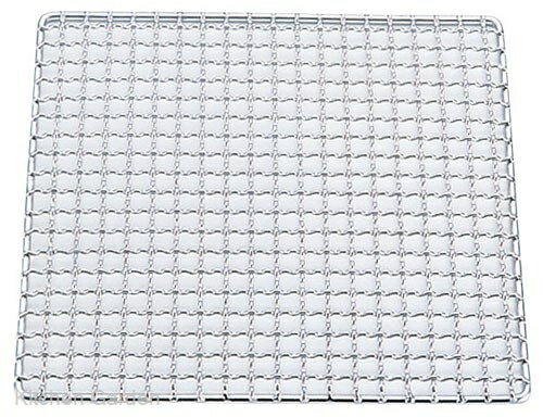 SAクリンプ目　角焼網・タフカク　30cm　.[18-8 ステンレス製]