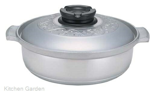 業務用マイスターIH　ちり鍋　27cm　.[ しゃぶしゃぶ鍋 ちり鍋 うどんすき鍋 卓上鍋 寄せ鍋 : IH対応 IH ].【 ホクア | 北陸アルミニウム 】 〜 店舗用 業務用 厨房用品 キッチンガーデン 〜