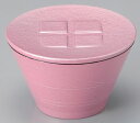 kamonA　ピンク雲流　(コースター・カップ用蓋兼用)[ 耐熱お椀 食洗機対応 : 耐熱ABS樹脂 ].【若泉漆器 】