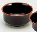 (小)竹型羽反天つゆ入れ 黒天朱 : 蕎麦 そば つゆ入れ 【若泉漆器】