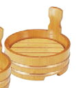 白木5寸片手桶 (スノ子付) : 【若泉漆器】