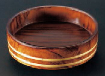 D.X 尺0寸 盛込桶 紫檀帯金　〜和のおもてなし〜 寿司桶 日本製 すし桶 鮨 寿司 桶 盛込桶 料理桶 業務..