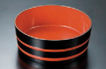 8寸 麺鉢 黒帯朱内朱　〜和のおもてなし〜 鉢 器 食器 ラーメン らーめん 拉麺 饂飩 うどん 蕎麦 そば ..