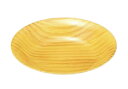 7寸羽反丸そば皿 白木(ミニそば用) (竹ス付) : ざるそば 皿 そば皿 蕎麦 そば 器 【若泉漆器】