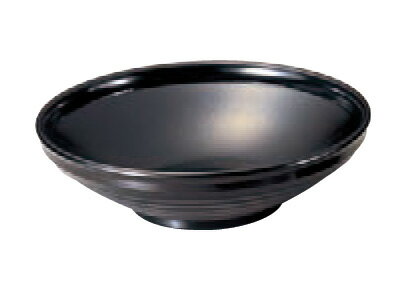 越前鉢　黒石目　7.5寸　： 【若泉漆器】