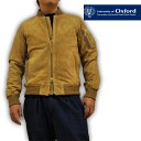 オックスフォード スエードトレザージャケット MA−1 Oxford 0704-55401 1 本革 メンズ