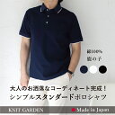 ポロシャツ メンズ 半袖 ゴルフ おしゃれ 贈り物 Tシャツ 無地 リモートワーク ビジネスカジュアル ボタン 鹿の子 編み 紳士 日本製 男性 30代 40代...