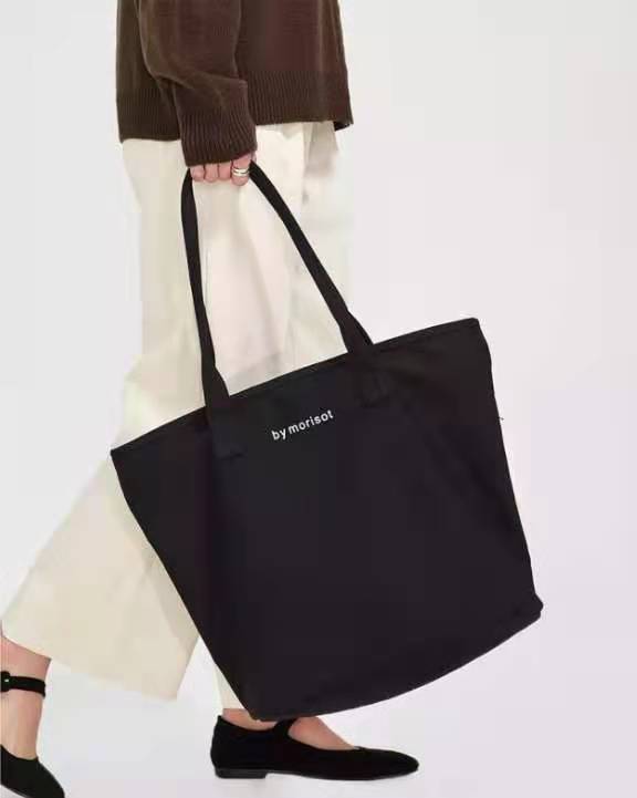 マザーバッグ トート トートバッグ ショルダーバッグ 内ポケット付き バッグ レディース メンズ キャンバス ファスナー付き ショルダー 大きめ 大容量 A4 ...