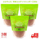 【最大500円OFFクーポン配布中!】【3個セット】ココウェル 有機ココナッツシュガー230g