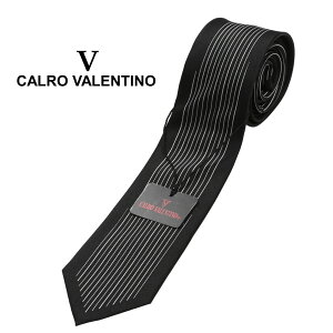 ネクタイ ブランド Calro Valentino スリム ナロータイ パネル柄 プレゼント 贈り物 ギフト 対応可 おしゃれ シルク100% カルロバレンチノ メンズ レディース 法事 法要 仏事 礼装 フォーマル 兼用 CV-0001-C ブラックネット予約