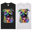 アメリカ直輸入 グラフィック デザイン Tシャツ ドッグ グラデーション ドッグ イヌ 犬 ワンちゃん 白黒 ブラック or ホワイト 半袖 綿100% ストリート プリント tシャツ メンズ レディース 男女兼用 夏 海 アウトドア イベント キャンプに最適 t-shirt-dog-003