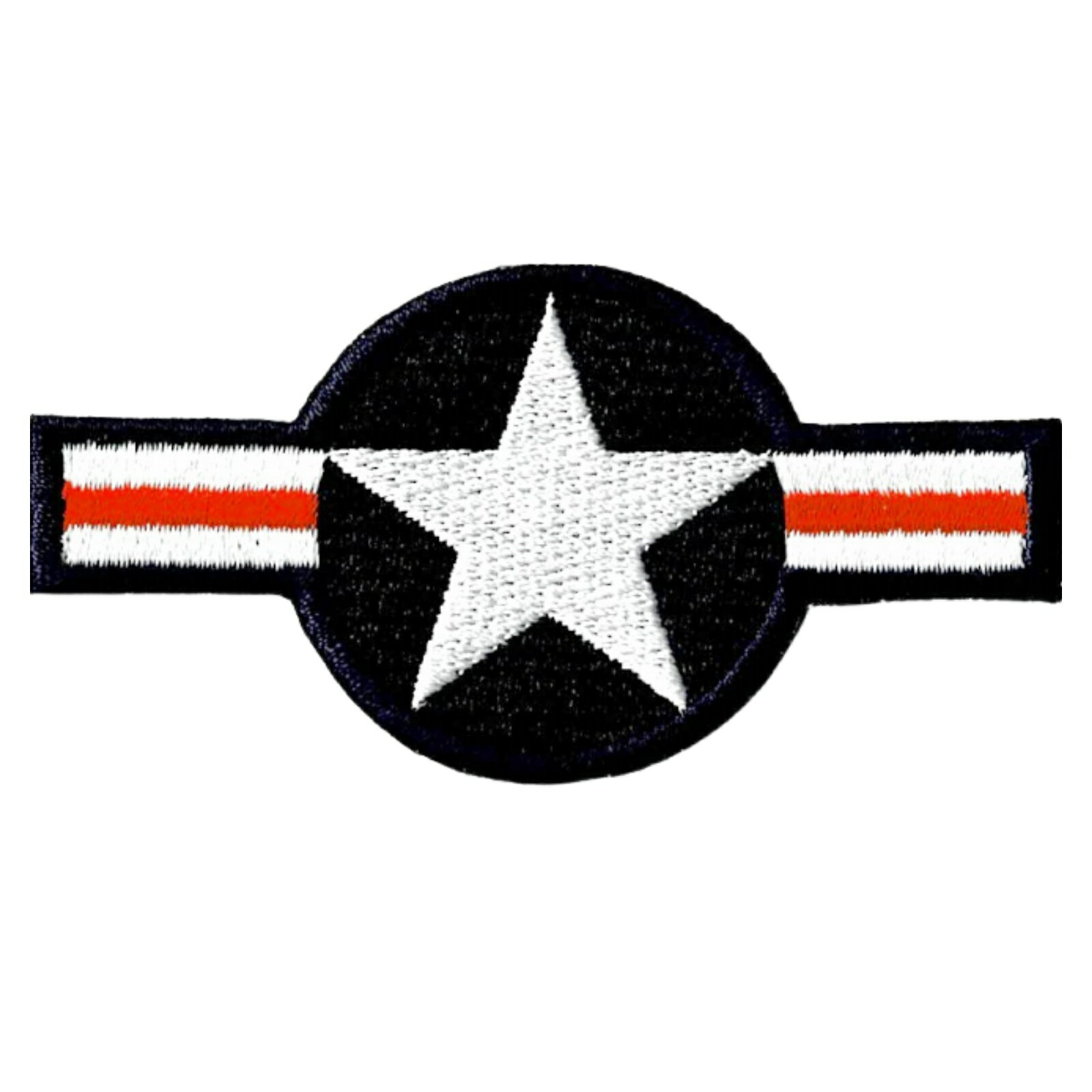サバゲー装備 刺繍 ミリタリーワッペン 米国籍標識 ナショナルスター アイロン接着