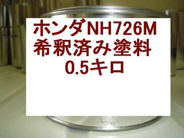 ホンダNH726M　塗料エディックス　クロスロード