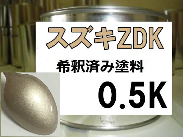 スズキZDK　塗料　クリアベージュM　エスクード　ジムニー