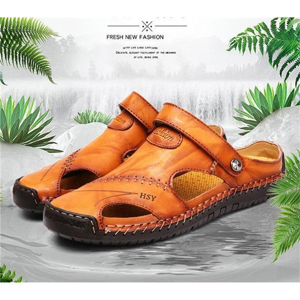 本革ビーチサンダル サンダル メンズ スポーツサンダル コンフォートサンダル メンズ 本革 歩きやすい おしゃれ カジュアル 紳士用 夏