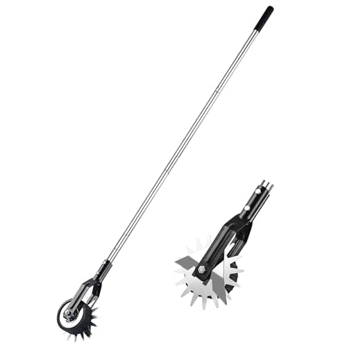 ★10%OFF★芝カッター 芝生カッタ 雑草カッター 芝生バリカン 除草 ローラーカッター 草 草刈り ガーデニ..