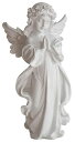天使 置物 オブジェ お祈り エンジェル インテリア 平和 祈る天使像 ガーデニング 工芸品 ギフト プレゼント 樹脂製 ホワイト (C)