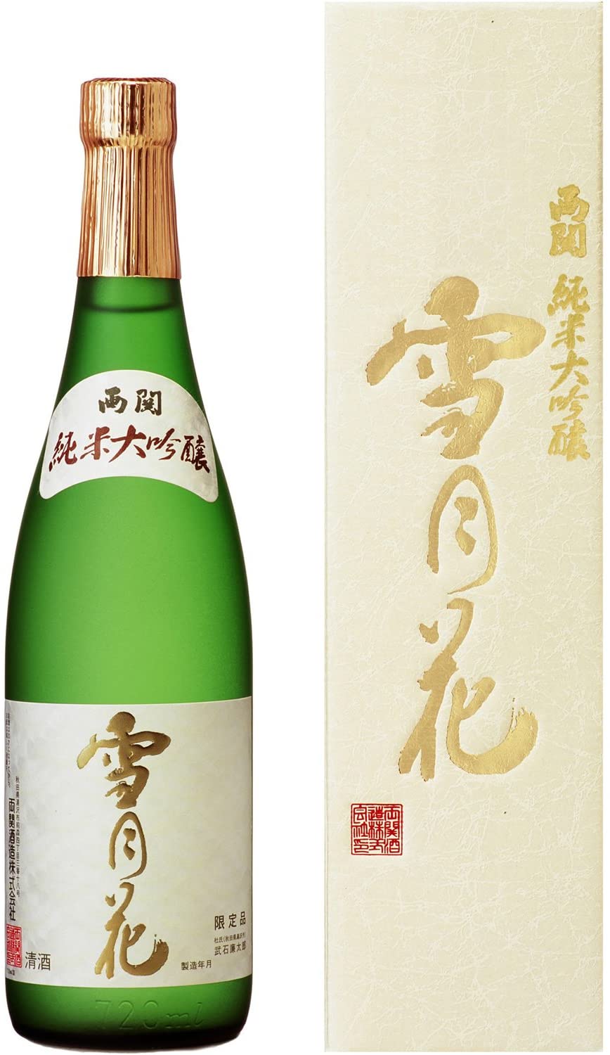 純米大吟醸 雪月花 日本酒 両関酒造 純米大吟醸 雪月花 [ 日本酒 秋田県 720ml ]