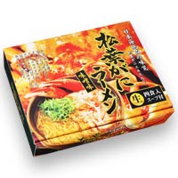 箱入松葉がにラーメン(大)/味噌ラーメン　18個　1ケース