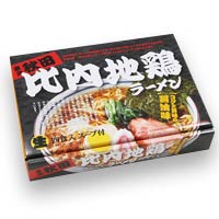 秋田物産KHSHOP 秋田比内地鶏ラーメン 4食入/醤油ラーメン 18個 1ケース